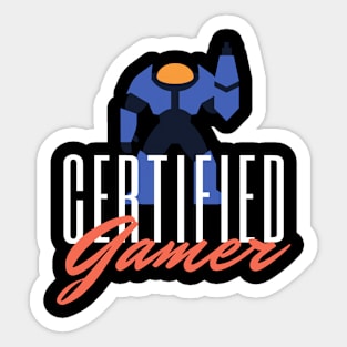 Certified Gamer Sticker